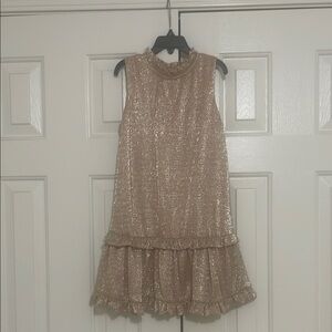 kate spade Gold Sleeveless Kids Dress